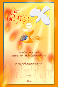 Certificate 92/CC2 Communion-Confirmation Pack 25