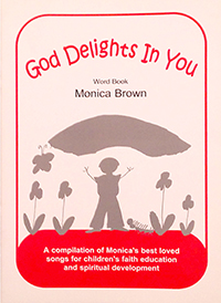 God Delights in You Word Book