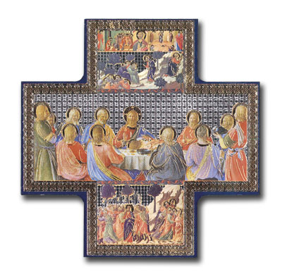 Icon Cross Last Supper