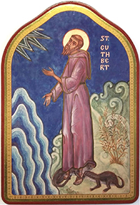 Icon St Cuthbert 