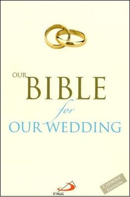 Our Bible for our Wedding