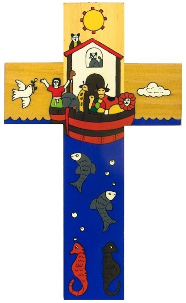 Noah's Ark Cross 12cm