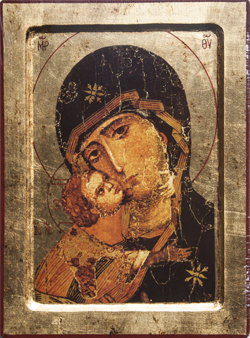 Icon Face of Tenderness, Our Lady of Vladimir 050403VT