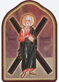 Icon St Andrew 10.5x15 cm