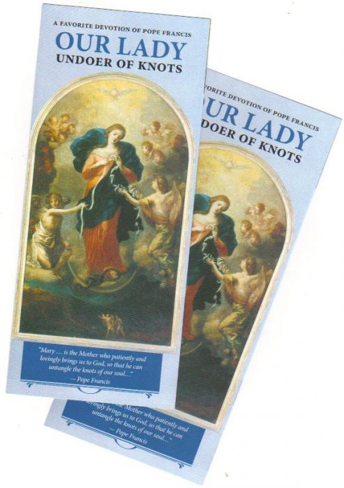 Our Lady Undoer of Knots Packet of 10