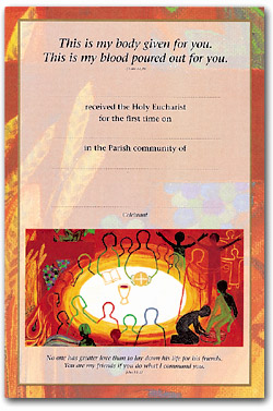 Certificate 92/FHC1 Communion Pack 25