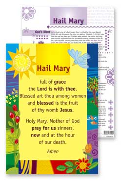 Hail Mary - PrayerPosters