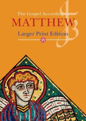 Gospel According To Matthew Sc90 Large Print