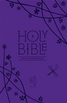 Bible ESV Anglicised Purple Compact Gift edition with zip