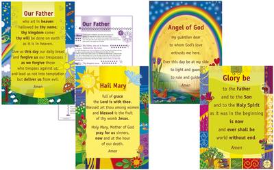 Poster 73PP1-4 Prayer Posters Set