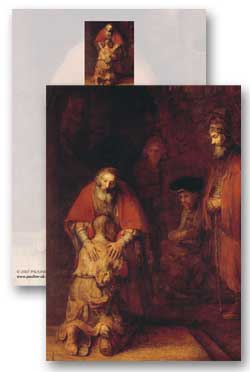 Return of the Prodigal Son  whole - 10 meditation cards