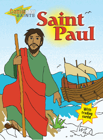 Saint Paul Comic Colouring Book
