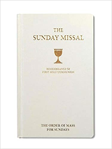 Sunday Missal White Communion C4518