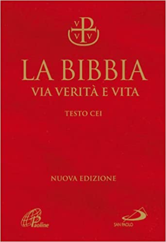 Bible Italian La Bibbia Via Verita e Vita Italian PVC