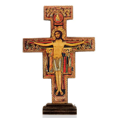 Crucifix San Damiano with Base