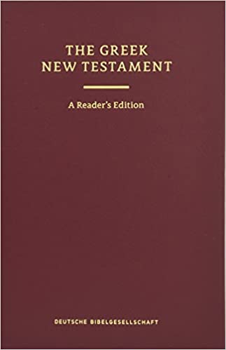 UBS 5th Revised Greek New Testament Reader's Edition