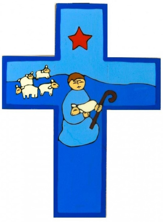 Cross 82/31 Shepherd Boy Cross 2 Cm