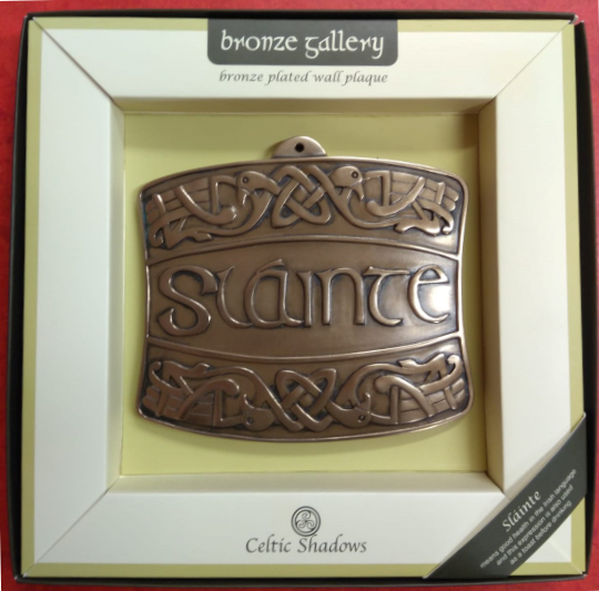 Plaque CS-0084-2 Sláinte Bronze Gallery