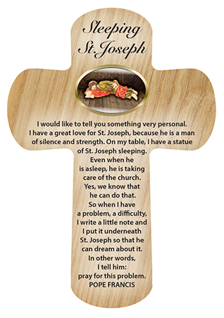 Cross 12448 Sleeping St Joseph Prayer