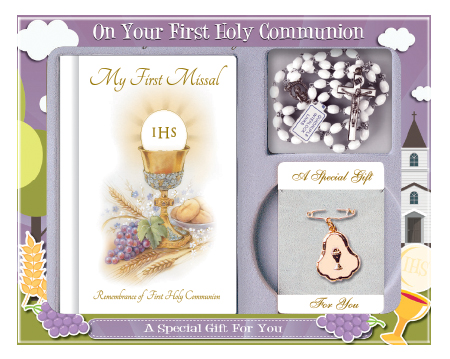 Communion C5204 Set with Missal Symbolic