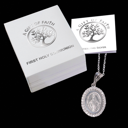 Necklet C69143 Miraculous Medal Silver