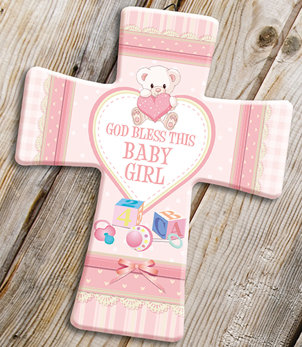 Cross 12832 Baby Girl Porcelain