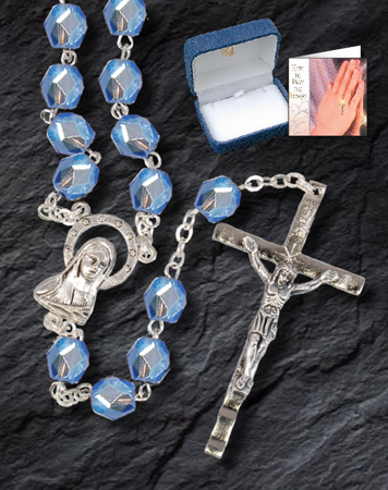 Rosary 6339 Blue