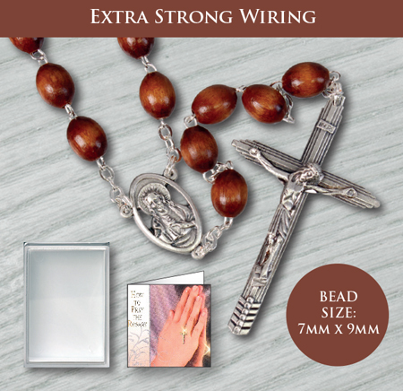 Rosary 6242/BR Brown