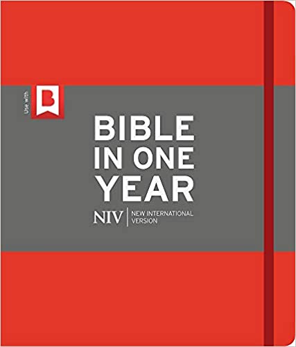 NIV Journalling Bible in One Year Red