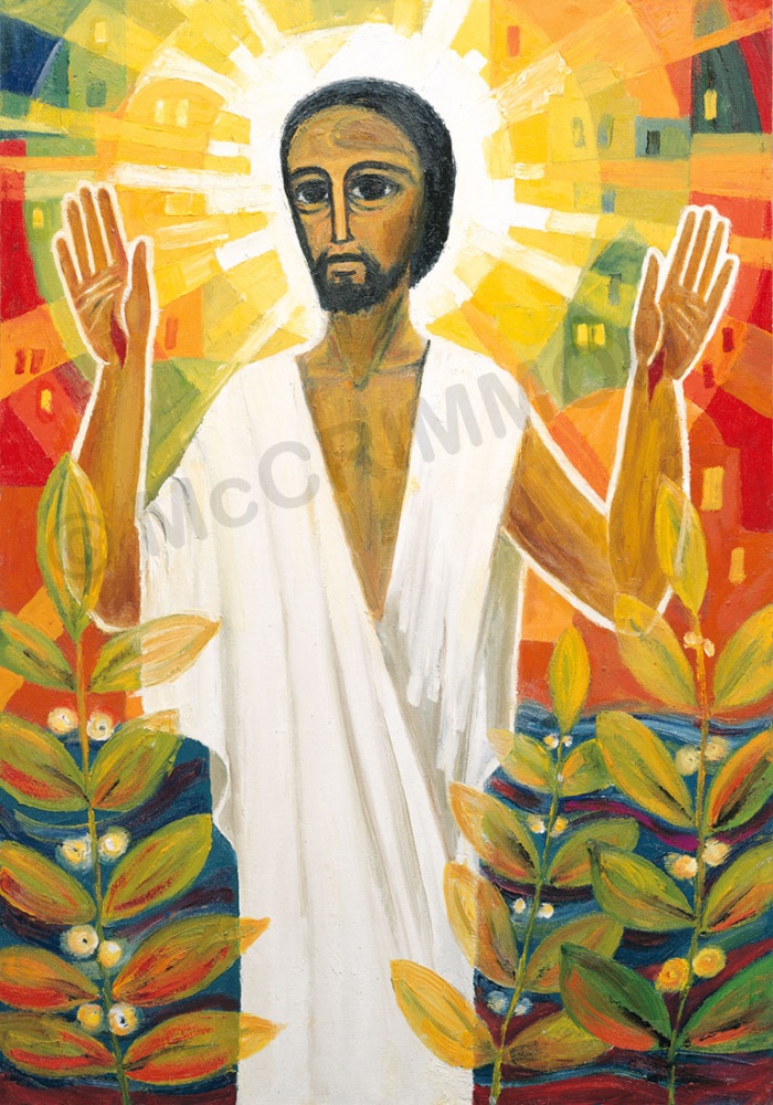 Footsteps of Christ A3 Laminated Posters
