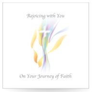 Card 90118 Faith Journey Rejoicing with you