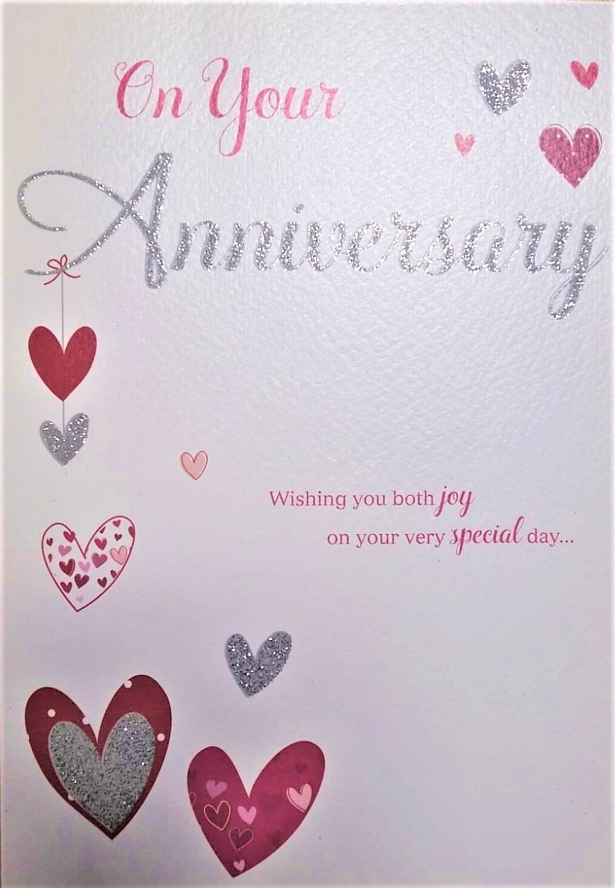 Card 88199 On Your  Wedding Anniversary