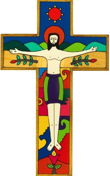 Cross 4/34 Crucified Christ 40 cm