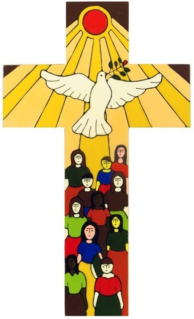 Cross 13/33 Holy Spirit /Dove 25cm