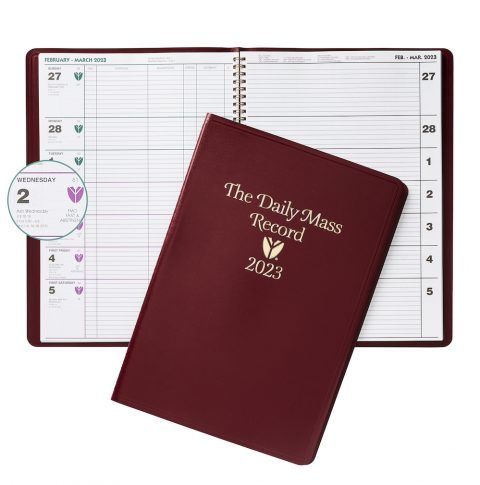 Daily Mass Record Book 2023