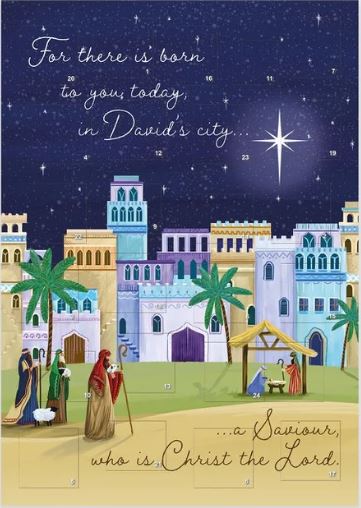 Calendar Advent 43192 David's City