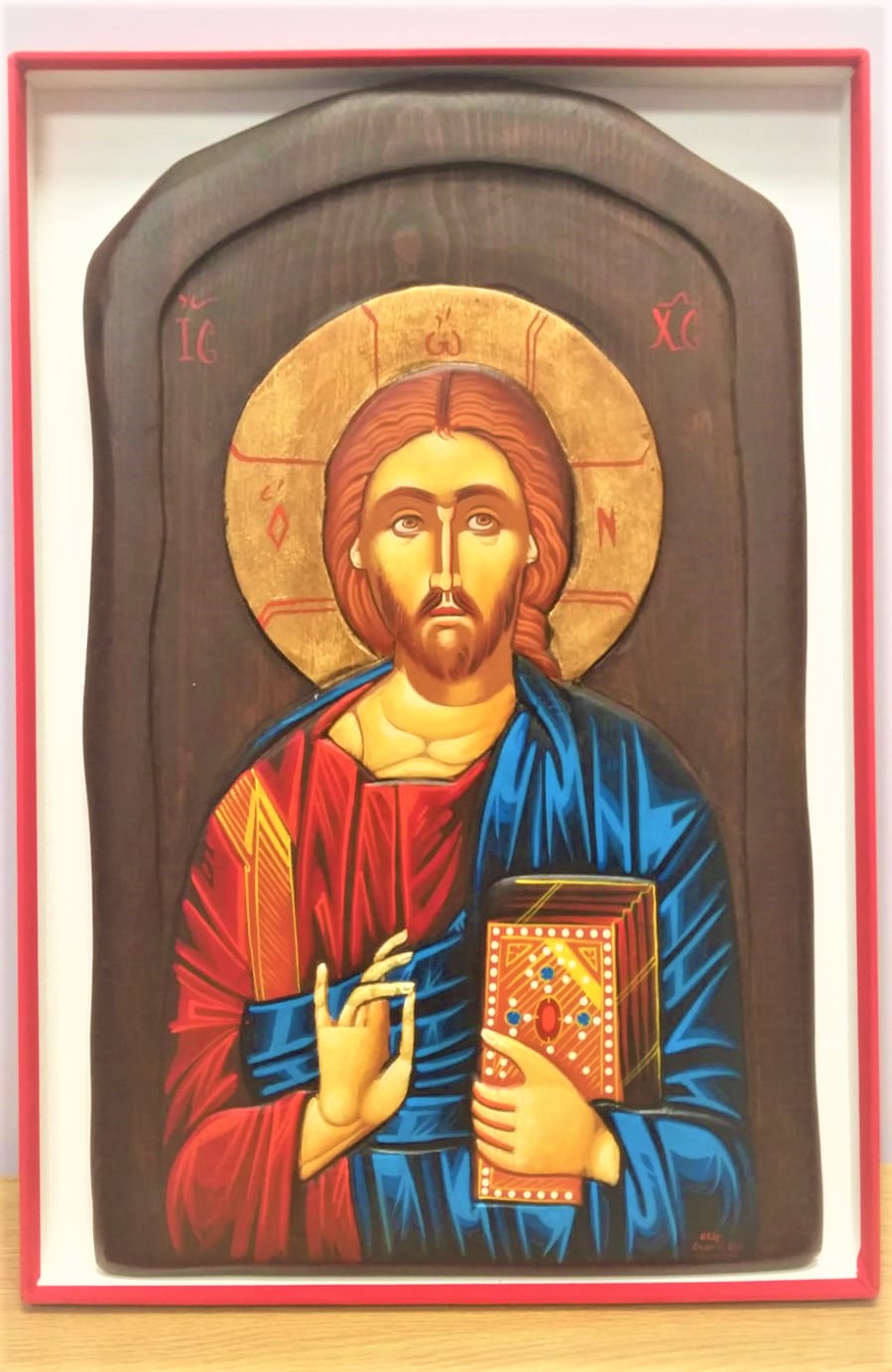 Icon 9DOG 310 Jesus Master Closed Book