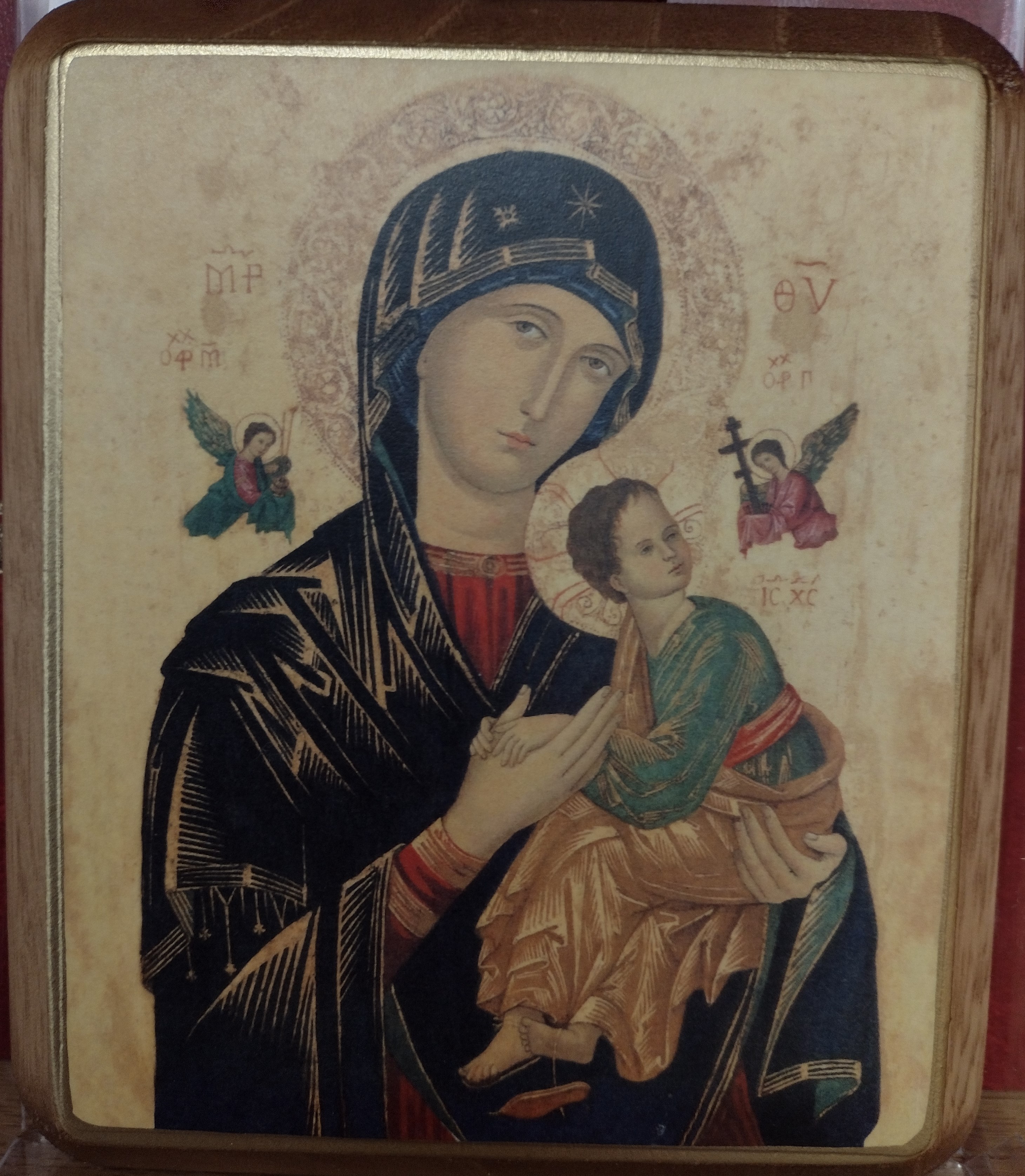 Icon CL4/PS  17x13 on wood