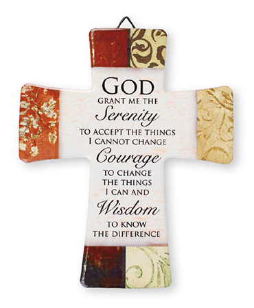 Plaque 12806 Porcelain Serenity Prayer