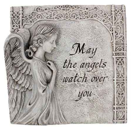 Plaque Resin Grave 48400 Sorrowful Angel