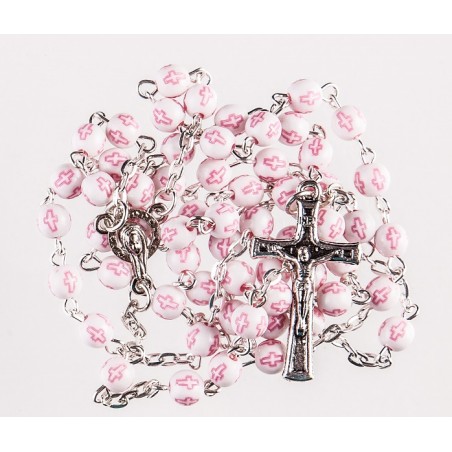 Rosary 264/10 Pink