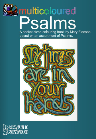 Multicoloured Psalms Colouring Book