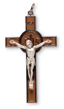 Crucifix 10297 Benedictine Cross