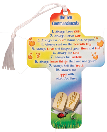 Cross 12469 The Ten Commandments for children