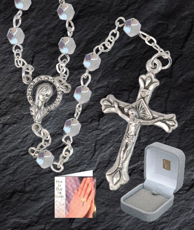 Rosary 6337/Cry Crystal Glass