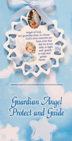 Plaque 34201 Blue Baby Blessing Plexiglass