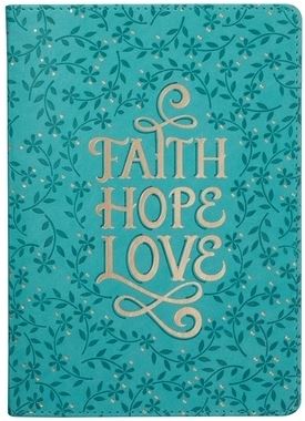 Journal JL463 Faith Hope Love LuxLeather