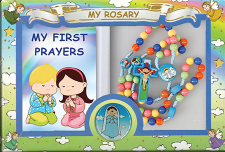 Rosary 60150 Resin Corded Children's/Multi Coloured