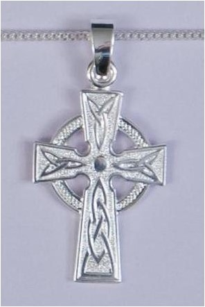 Neckelt 21/195 Celtic Cross Sterling Silver