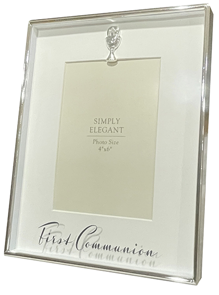 Photo Frame C46625  Communion White Finish
